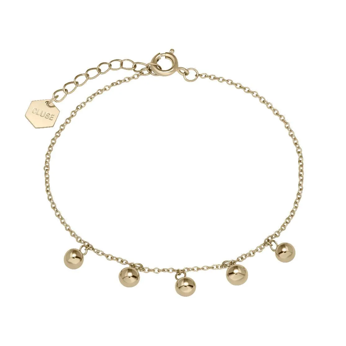 Bracelet CLUSE Essentielle Gold Orbs Chain CLJ11011