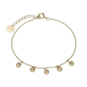 Bracelet CLUSE Essentielle Gold Orbs Chain CLJ11011