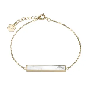 Bracelet CLUSE Idylle Gold Marble Bar Chain CLJ11012