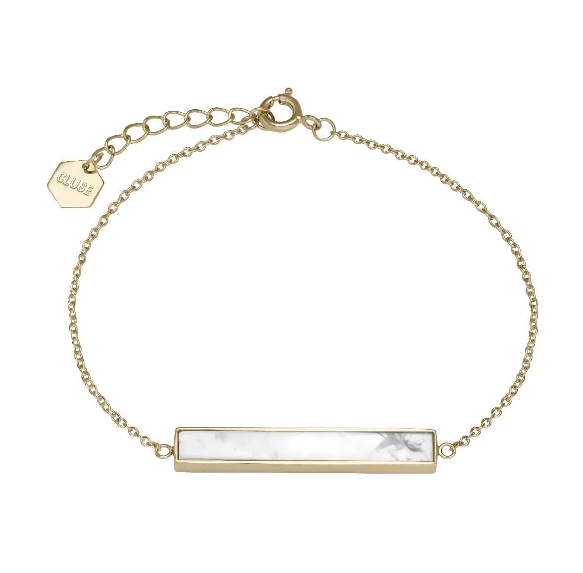 Bracelet CLUSE Idylle Gold Marble Bar Chain CLJ11012