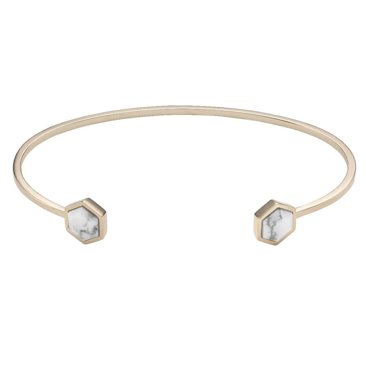 Bracelet CLUSE Idylle Gold Marble Hexagons CLJ11003