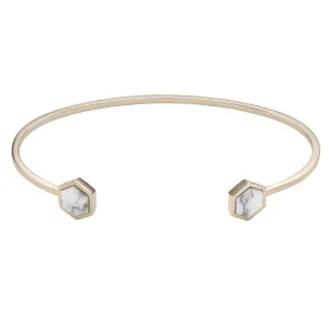 Bracelet CLUSE Idylle Gold Marble Hexagons CLJ11003