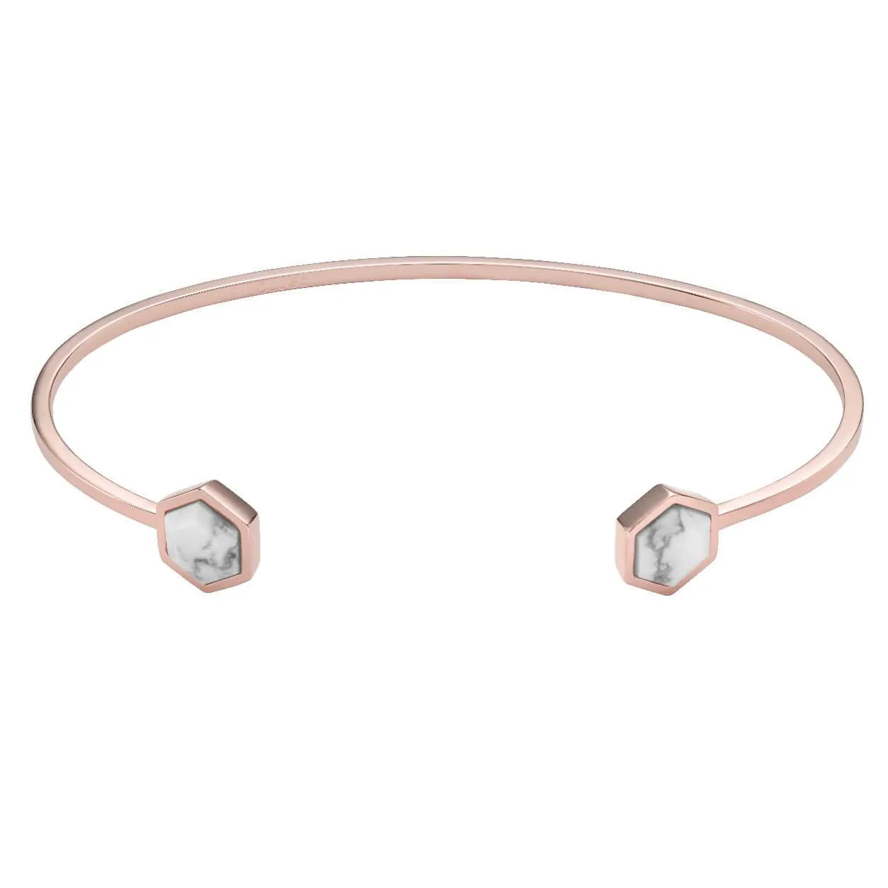Bracelet CLUSE Idylle Rose Gold Marble Hexagons CLJ10003