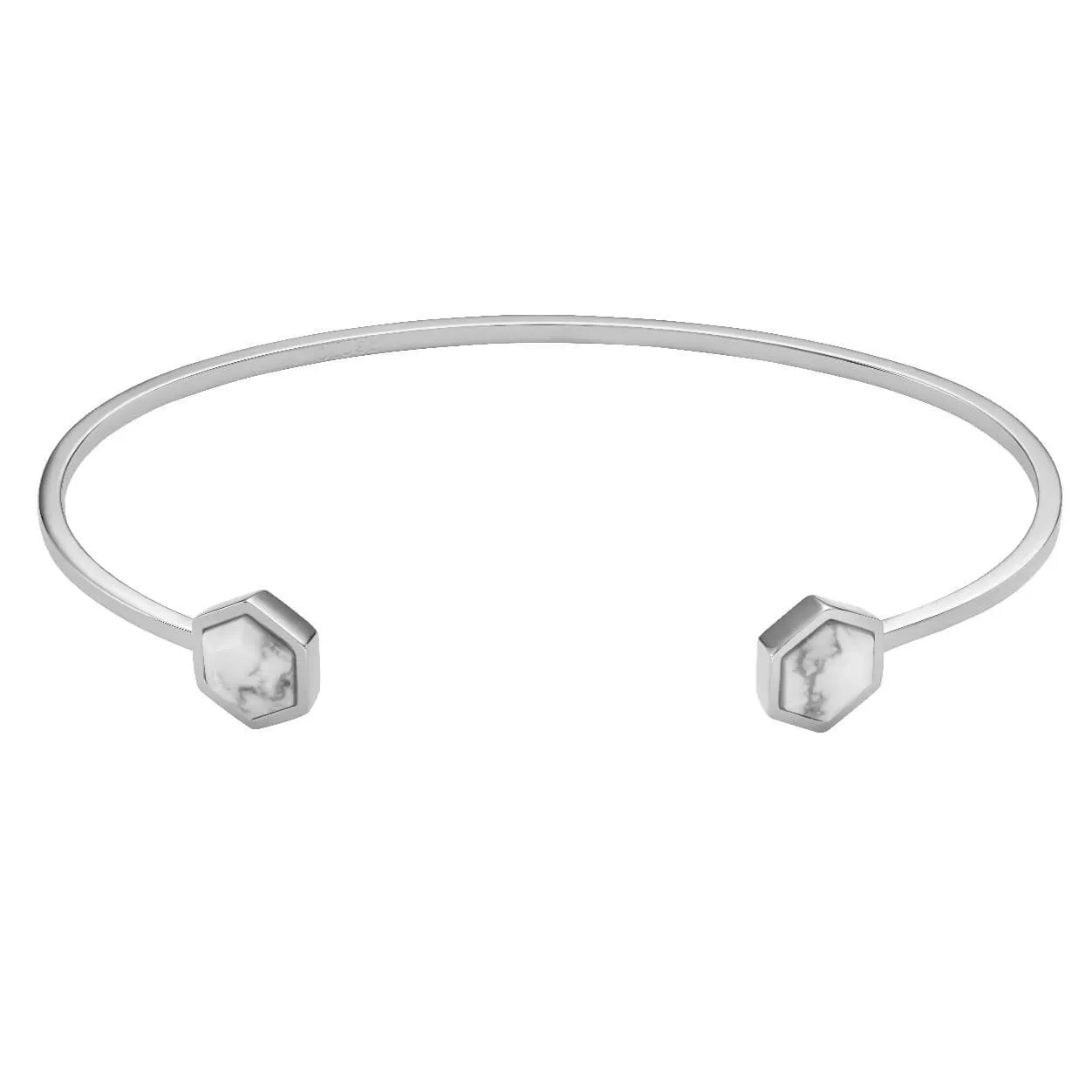 Bracelet CLUSE Idylle Silver Marble Hexagons CLJ12003