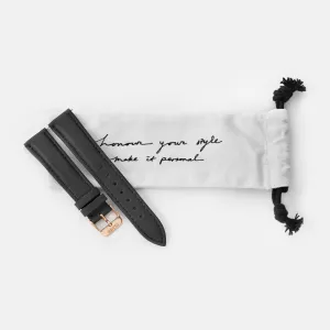 Bracelet pour Montre CLUSE La Bohme Black/Rose Gold