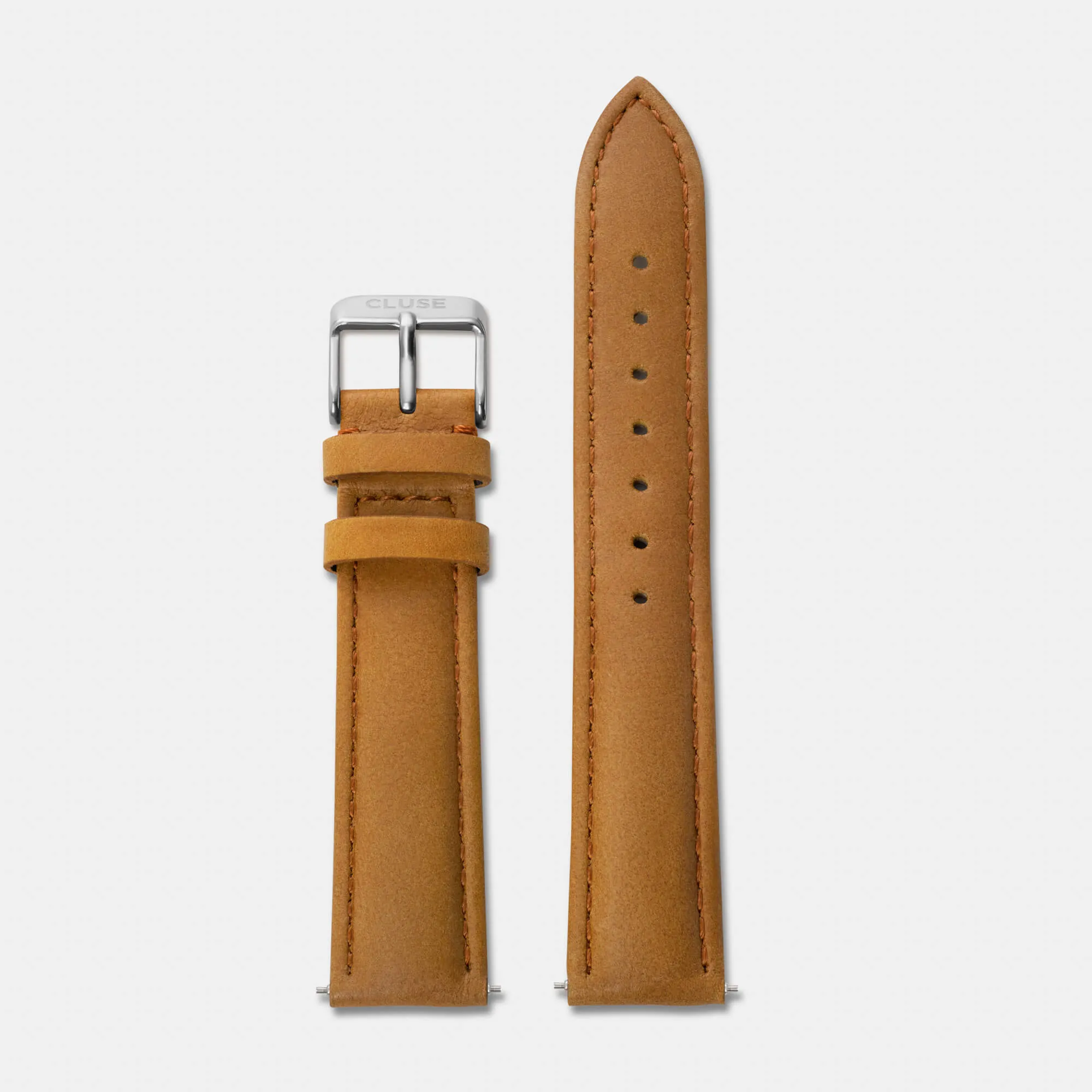 Bracelet pour Montre CLUSE La Bohme Caramel/Silver CLS012
