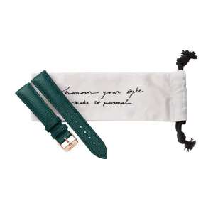 Bracelet pour montre CLUSE La Bohme Rose Gold/Emerald Lizard CLS070