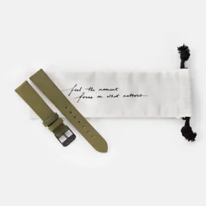 Bracelet pour Montre CLUSE Minuit Olive Green/Black