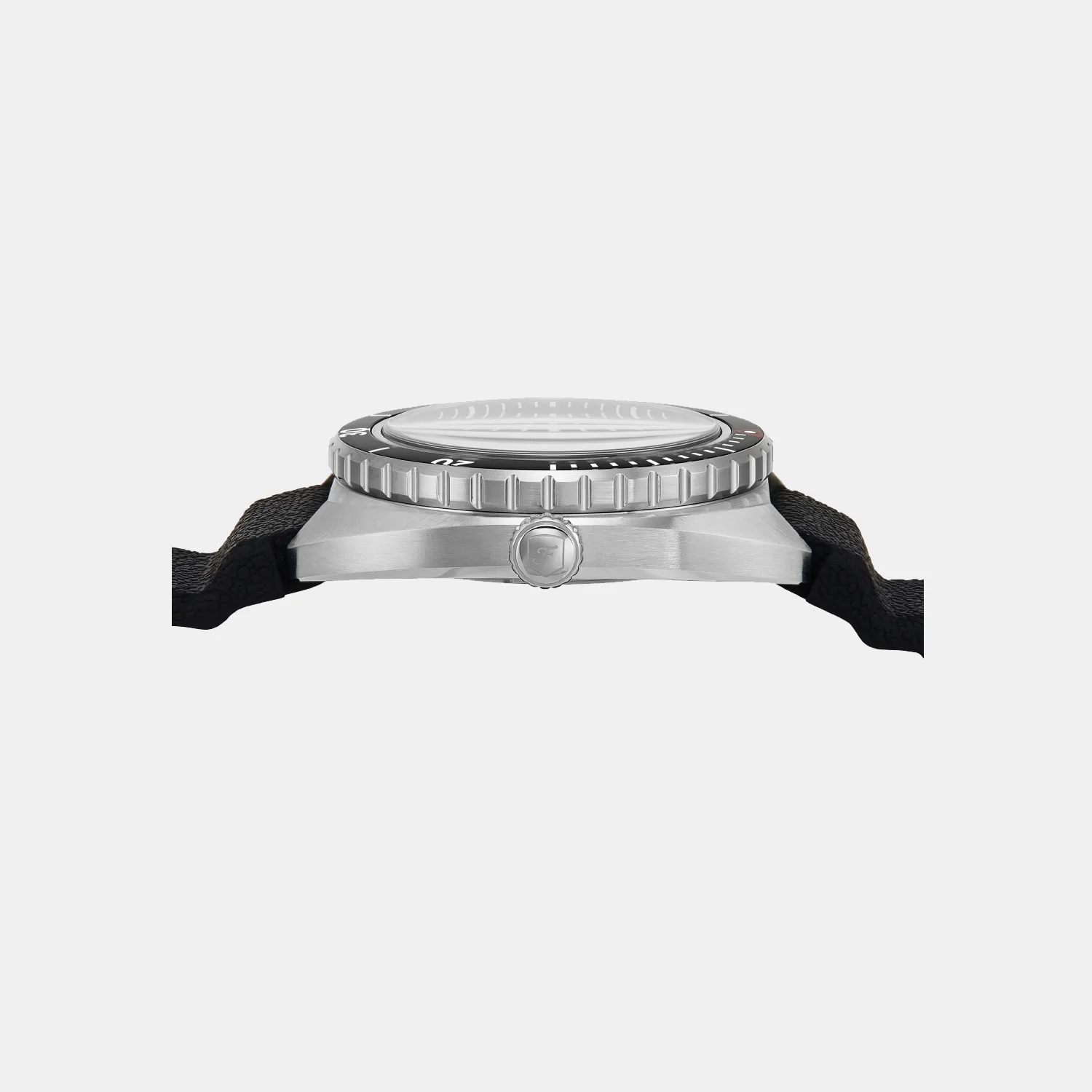 Breaker Men Quartz Black Dial Analog Silicone Watch FS6062