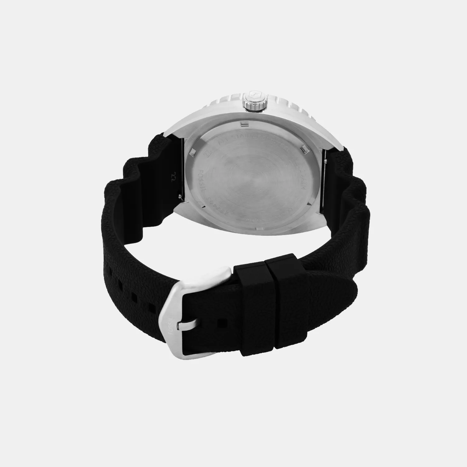 Breaker Men Quartz Black Dial Analog Silicone Watch FS6062