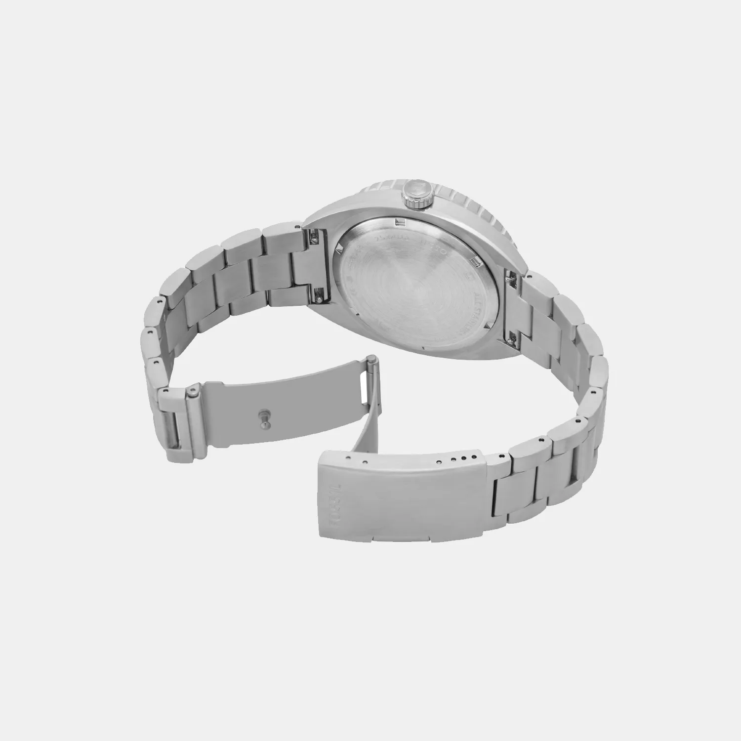 Breaker Men Quartz White Dial Analog Stainless Steel Watch FS6063