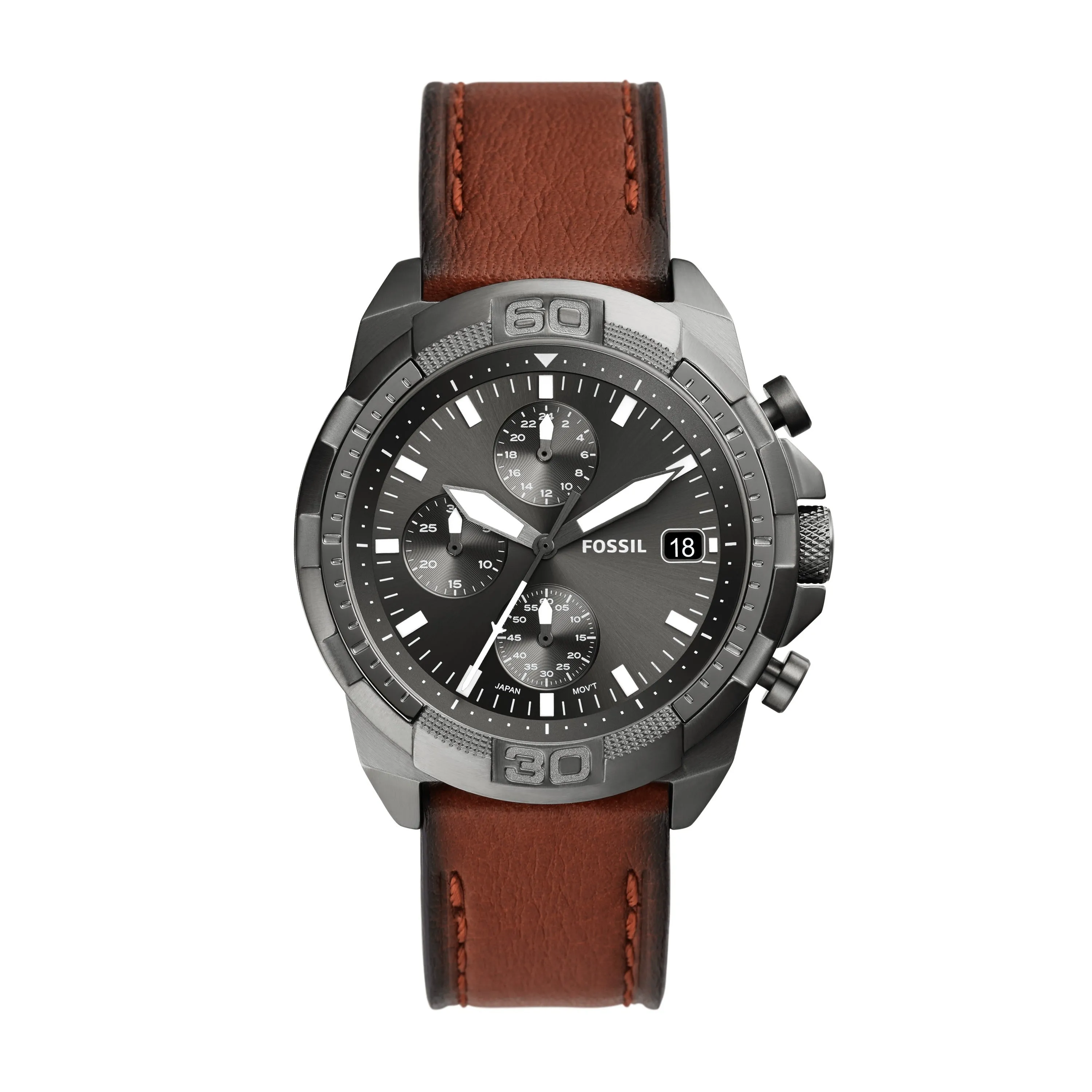 Bronson Chronograph Brown LiteHide? Watch