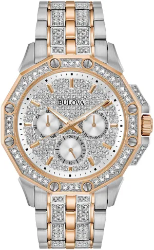 Bulova Crystal Octava Mens Watch