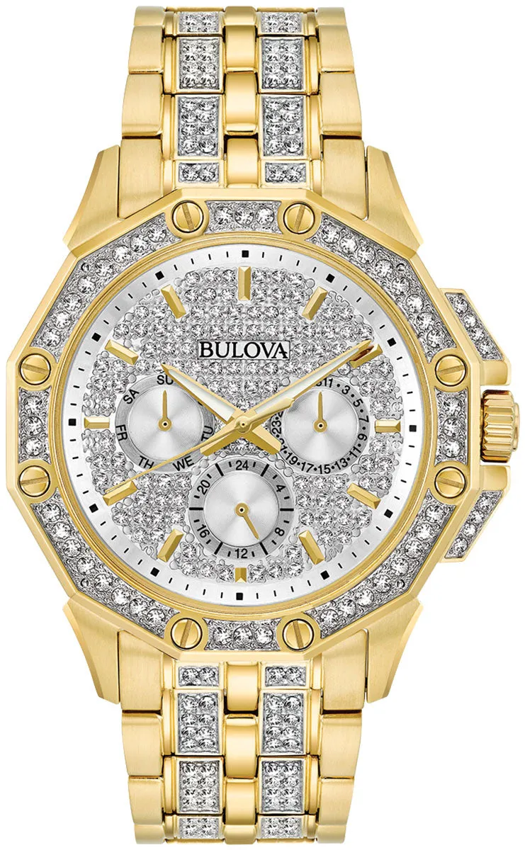 Bulova Crystal Octava Mens Watch