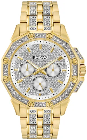 Bulova Crystal Octava Mens Watch