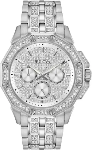 Bulova Crystal Octava Mens Watch