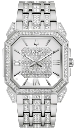 Bulova Crystal Octava Mens Watch