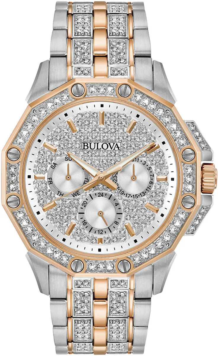 Bulova Crystal Octava Mens Watch