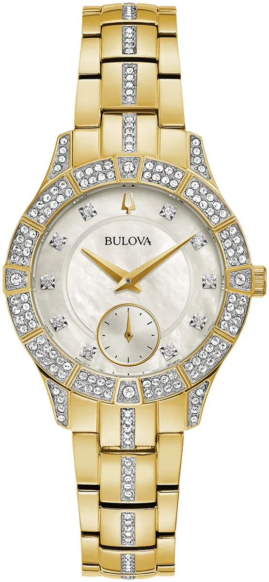 Bulova Crystal Phantom Ladies Watch