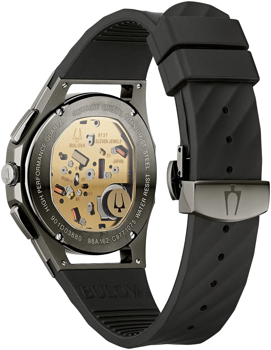 Bulova Curv Chronograph Mens Watch