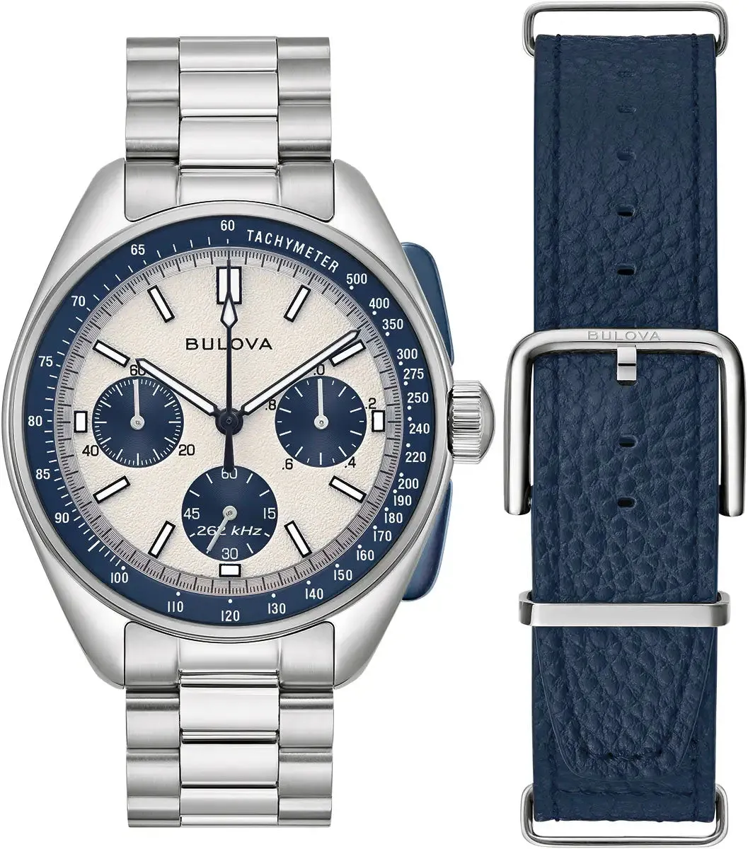Bulova Lunar Pilot Chronograph Mens Watch