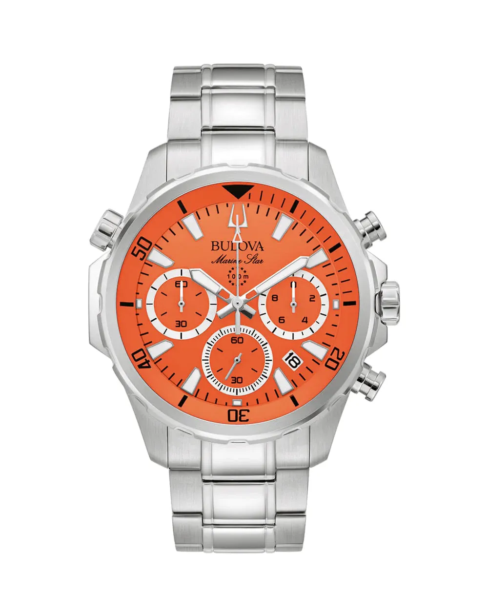 Bulova Mens Marine Star Collection Chronograph Ocean Adventure Watch 96B395