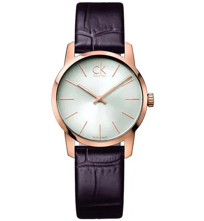 Calvin Klein - City orologio donna argento K2G23620