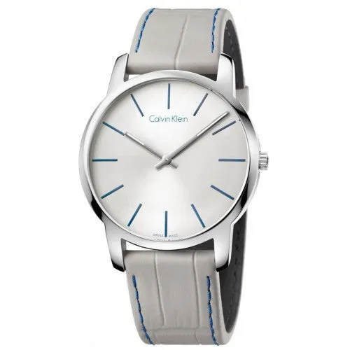 Calvin Klein - City orologio uomo grigio K2G211Q4