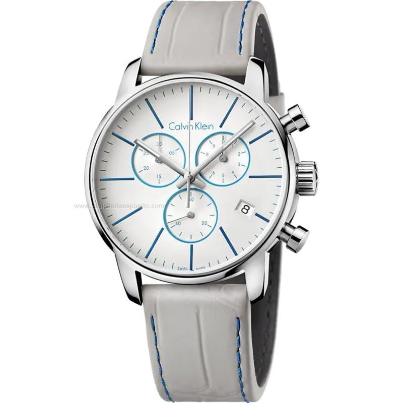 Calvin Klein - City orologio uomo grigio K2G271Q4