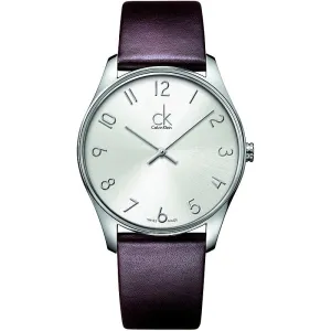 Calvin Klein - Classic orologio uomo argento K4D211G6