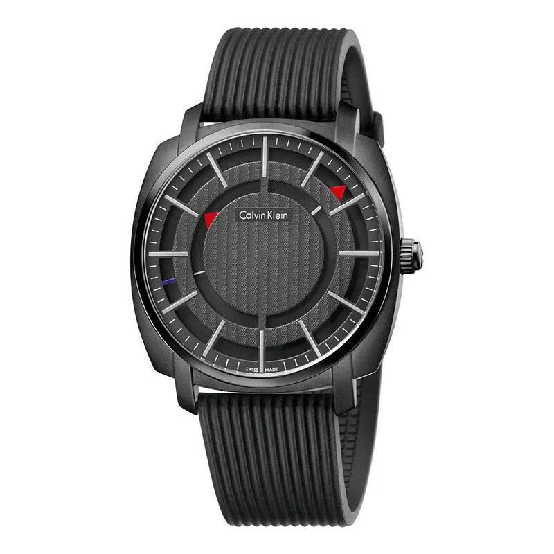 Calvin Klein - Highline orologio uomo nero K5M3X4D1