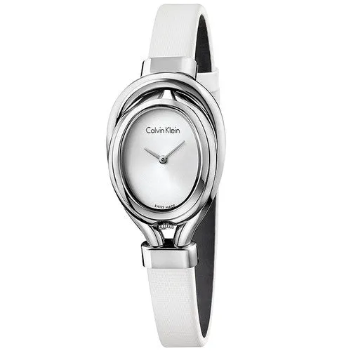 Calvin Klein - Microbelt orologio donna argento K5H231K6