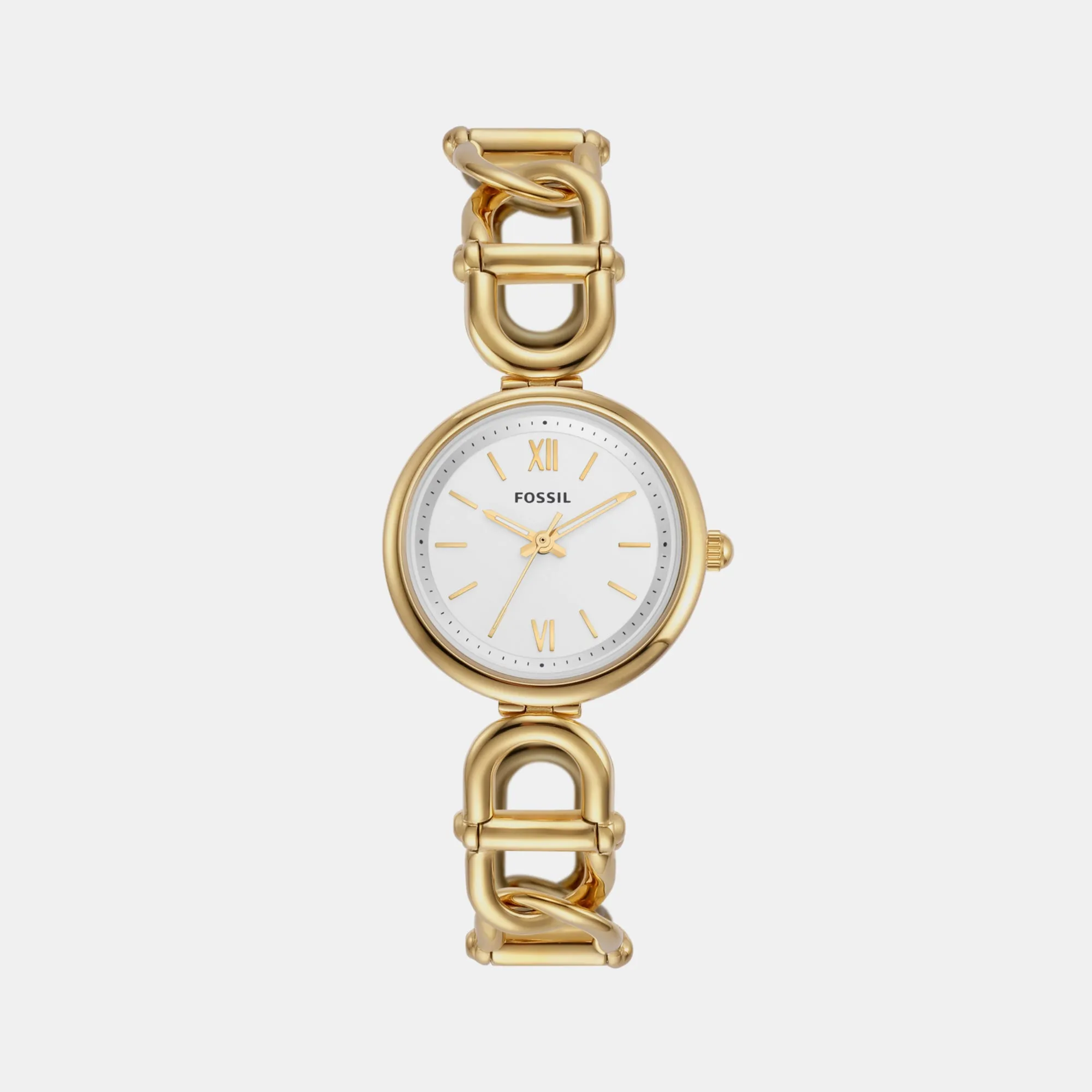Carlie Women Quartz Silver Dial Analog Stainless Steel Watch ES5272