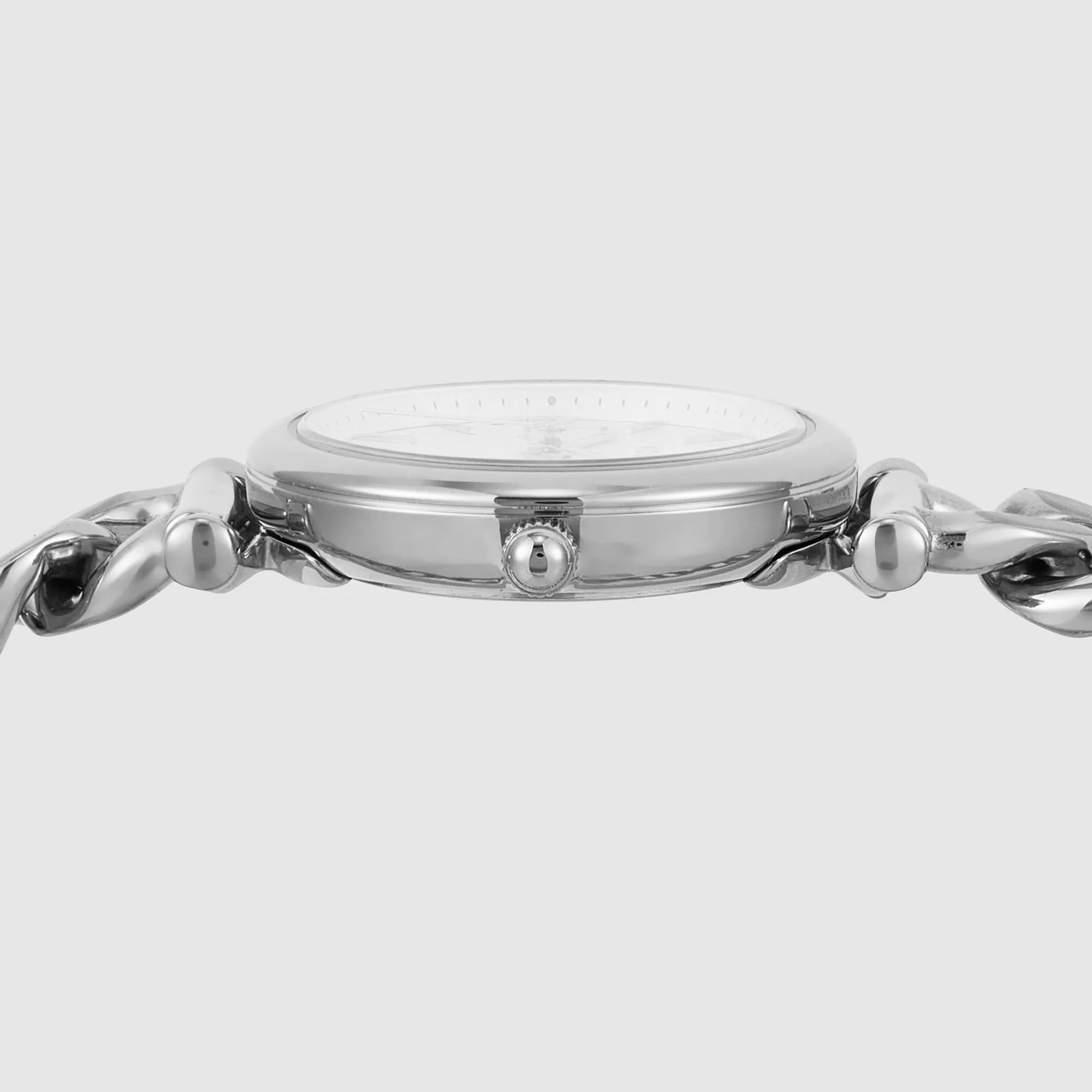 Carlie Women Quartz Silver Dial Analog Stainless Steel Watch ES5331
