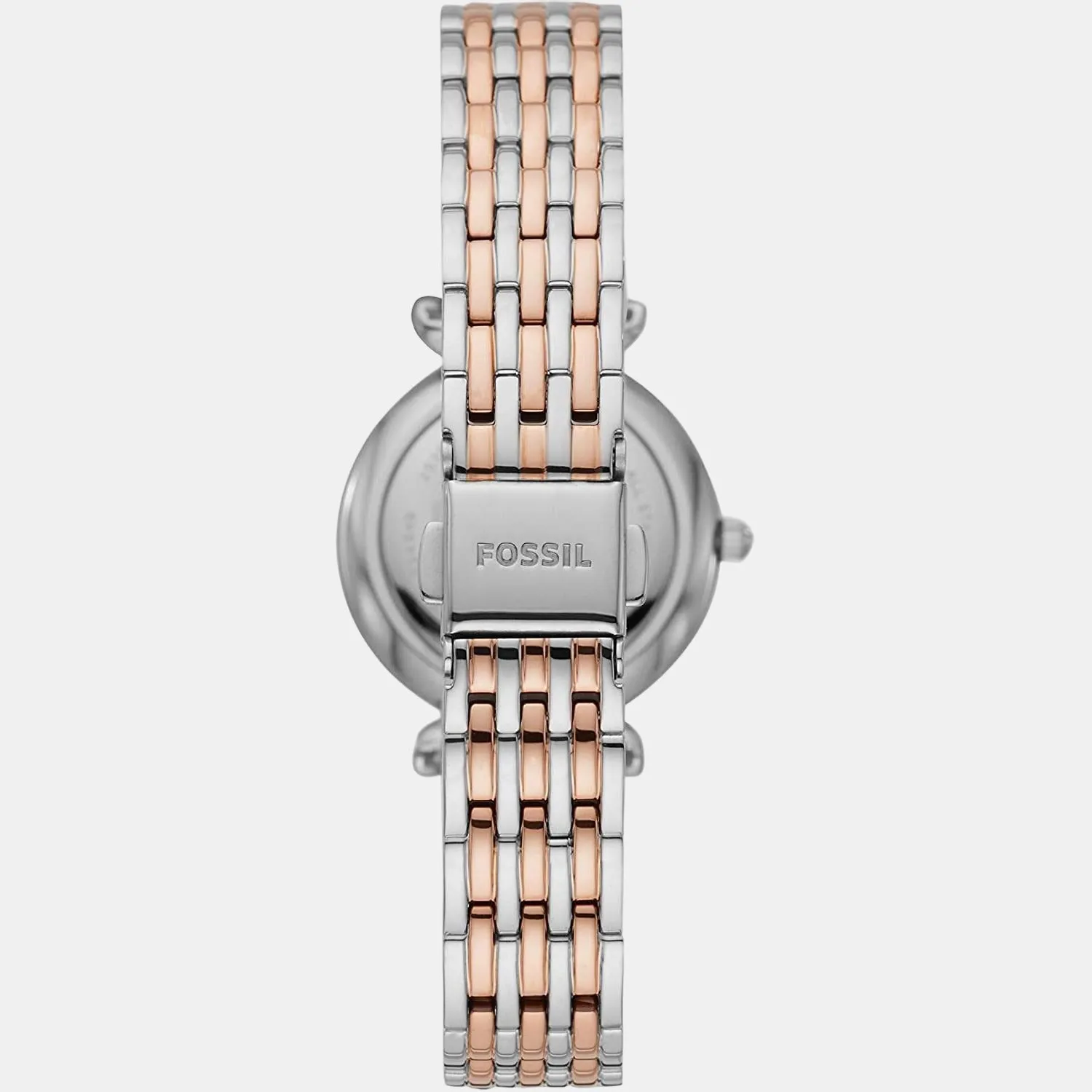 Carlie Women Quartz White Dial Analog Stainless Steel Watch ES4649