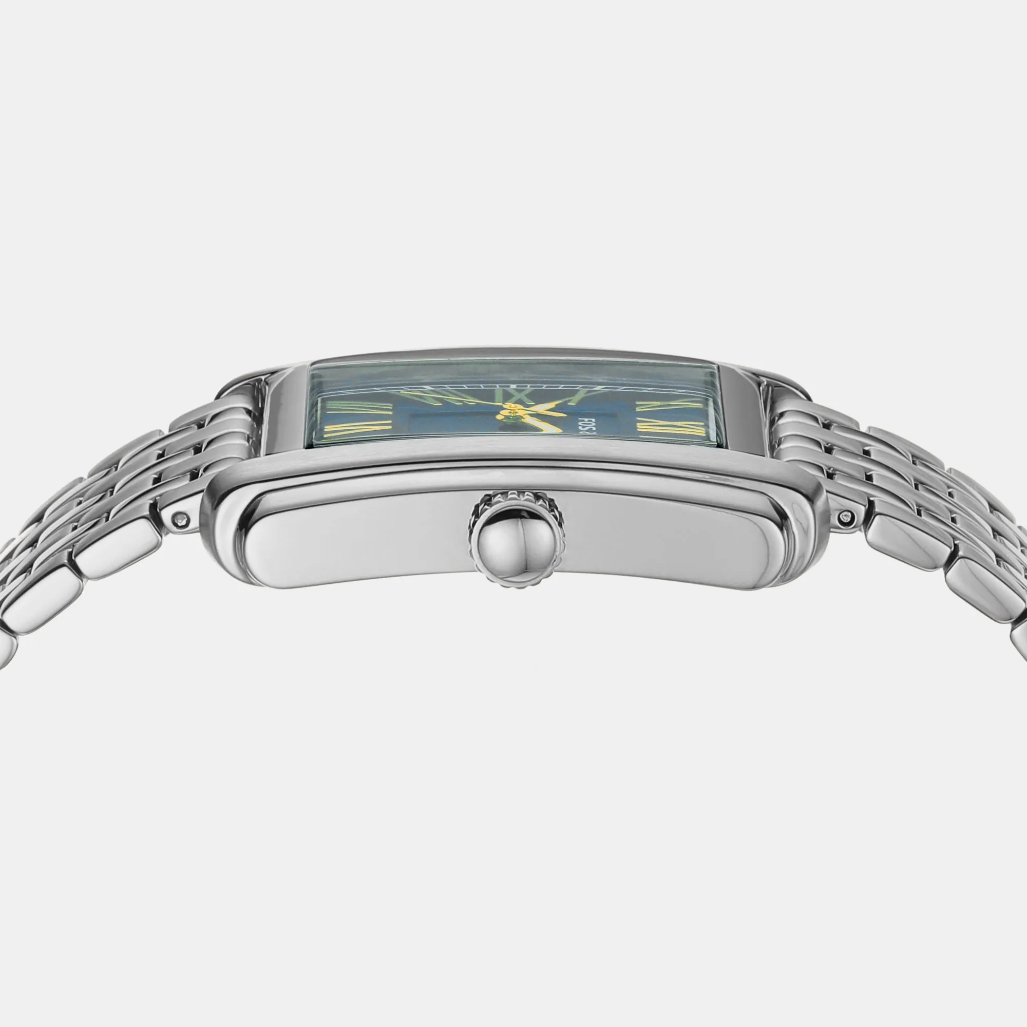 Carraway Men Quartz Blue Dial Analog Stainless Steel Watch FS6010