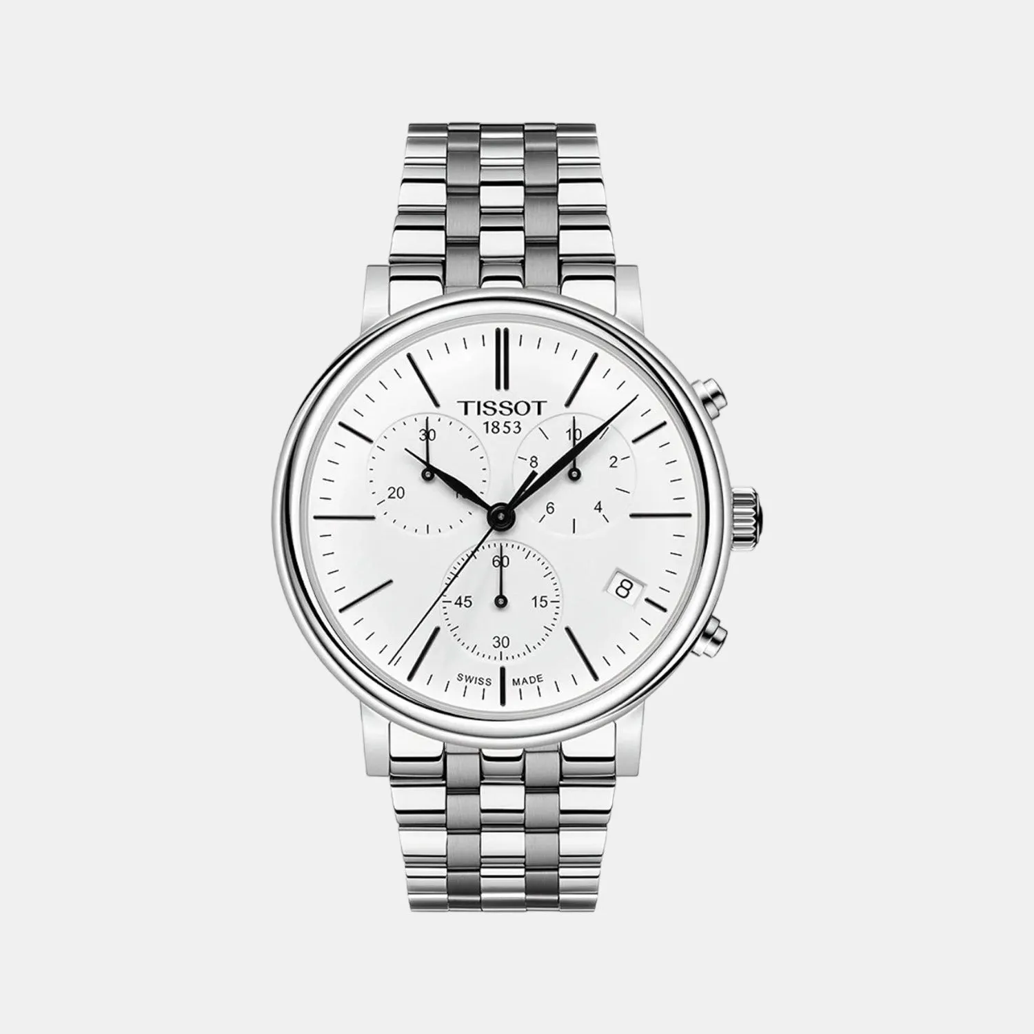 Carson Men Chronograph Stainless Steel Watch T1224171101100