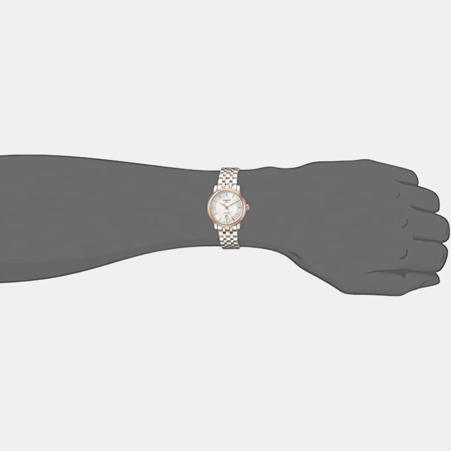 Carson Women Analog Stainless Steel Watch T1222072203101