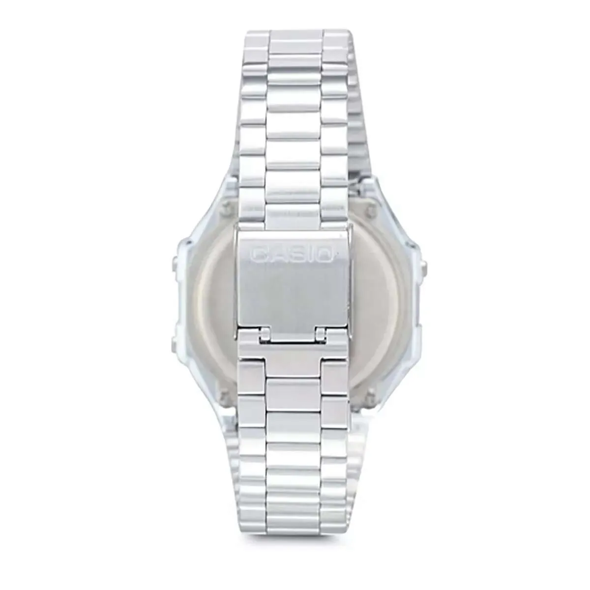 Casio A168WEM-1DF Silver Stainless Watch Unisex
