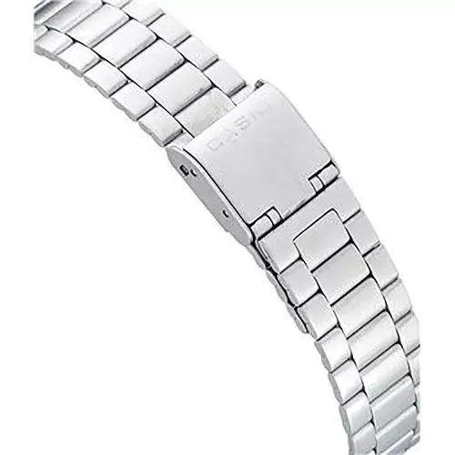 Casio A168WEM-1DF Silver Stainless Watch Unisex