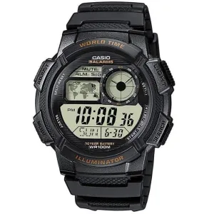 Casio AE-1000W-1A  Black Resin Strap Watch For Men