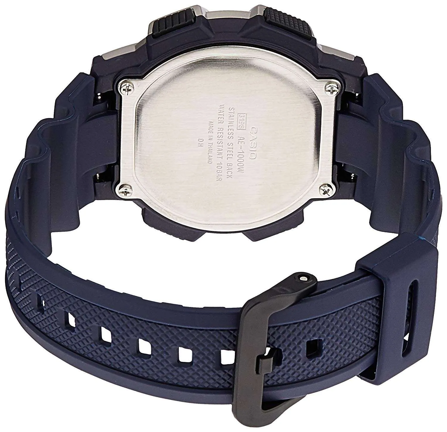 Casio AE-1000W-2A Navy Blue Resin Strap Watch for Men