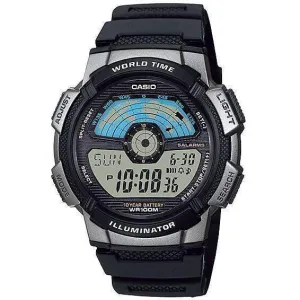 Casio AE-1100W-1A Black Resin Strap Watch For Men