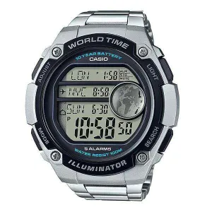 Casio AE-3000WD-1AVDF Silver Stainless Watch for Men