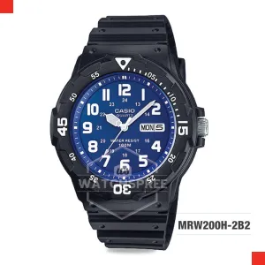 Casio Analog Watch MRW200H-2B2 MRW-200H-2B2