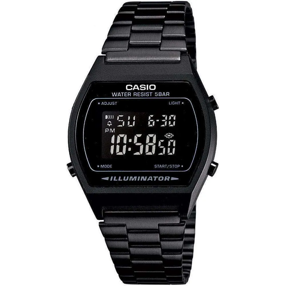 Casio B640WB-1B Black Stainless Watch for Men and Women