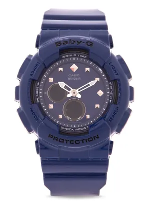 Casio Baby-g BA-125-2A Digital Analog Rubber Strap Watch For Women