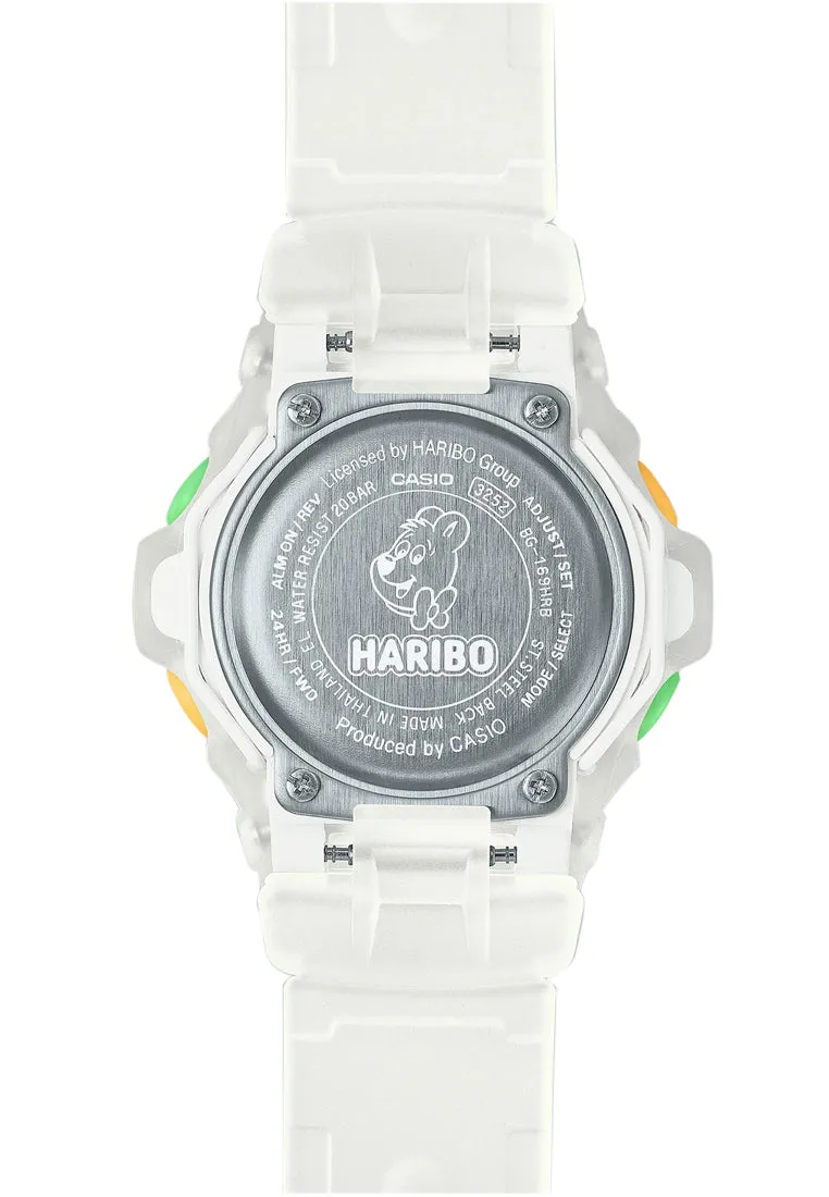 Casio Baby-g BG-169HRB-7DR Haribo Limited Ed Digital Rubber Strap Watch For Women