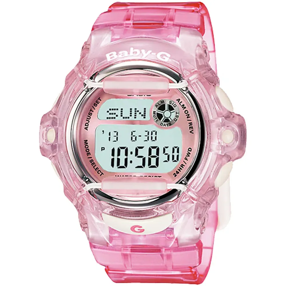 Casio Baby-g BG-169R-4E Digital Rubber Strap Watch For Women
