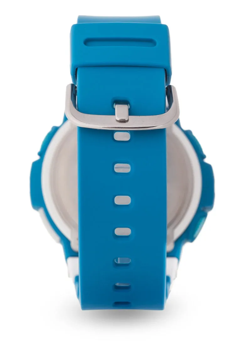 Casio Baby-g BGA-210-2BDR Digital Analog Rubber Strap Watch For Women